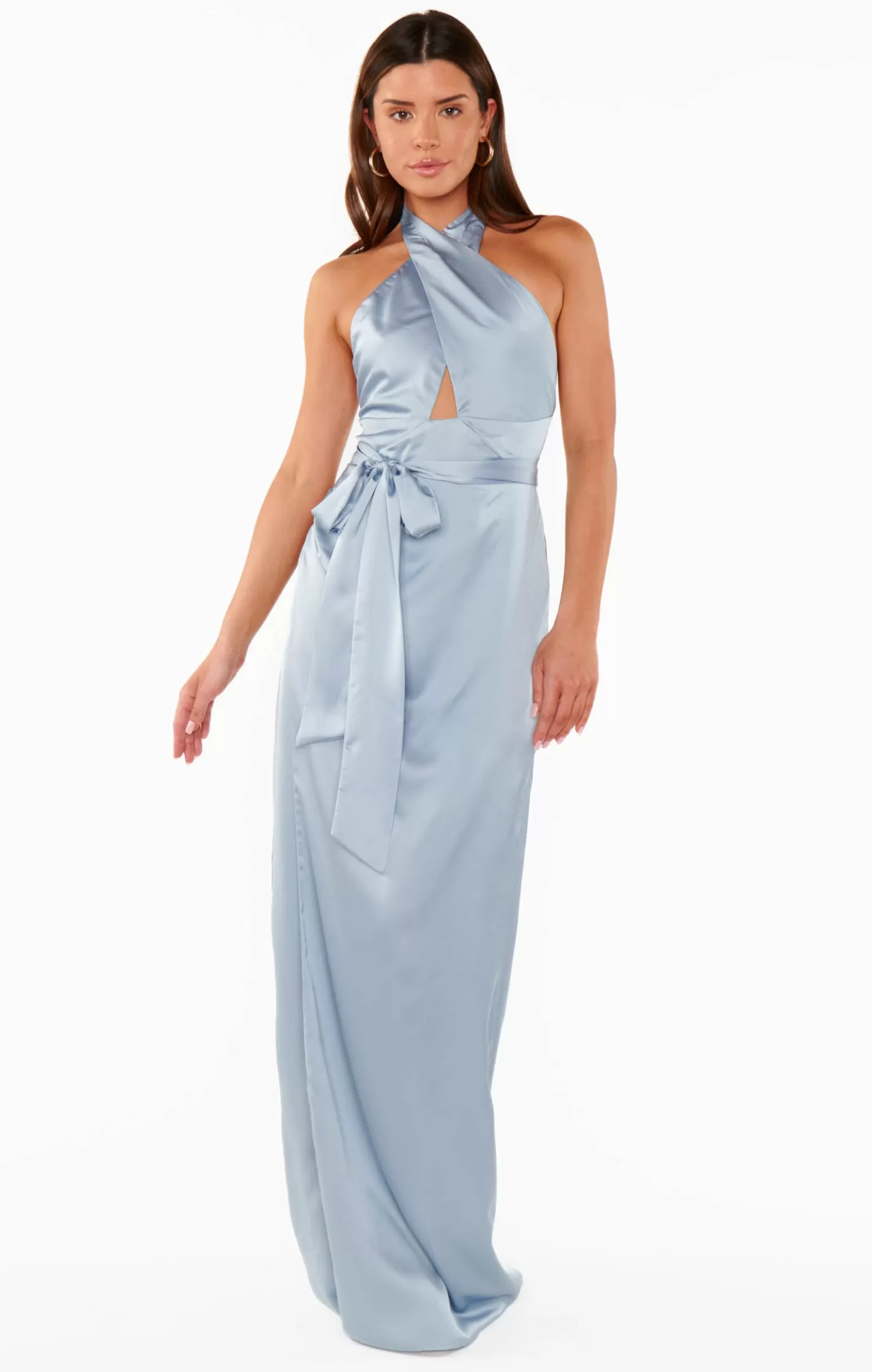 Show Me Your Mumu Adele Halter Maxi Dress