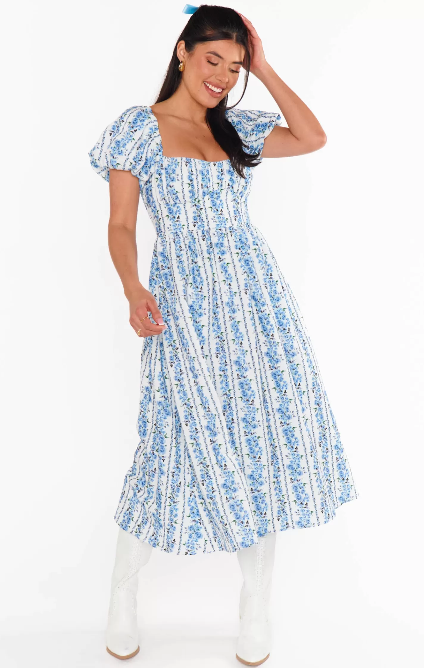 Show Me Your Mumu Belle Midi Dress