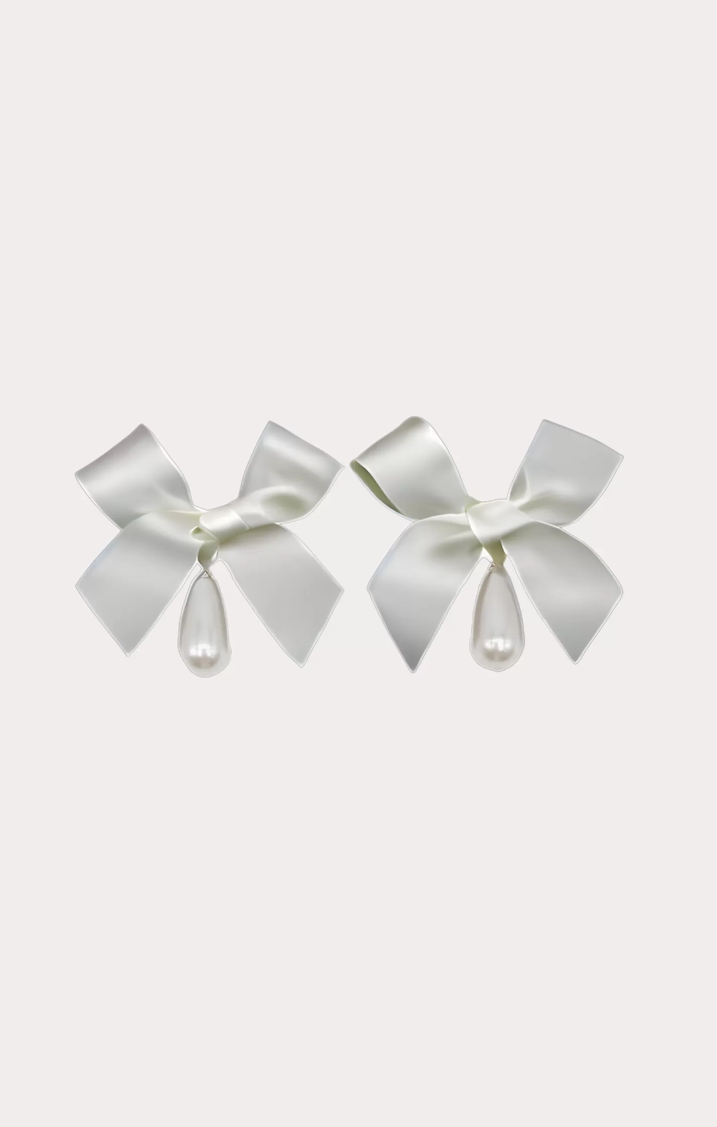 Show Me Your Mumu Bow Drop Pearl Earrings