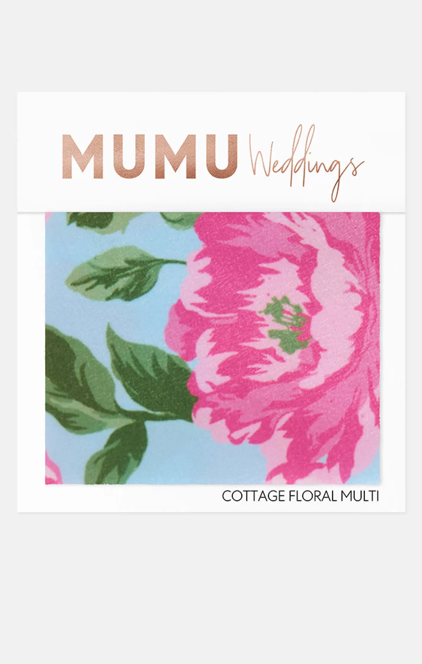 Show Me Your Mumu Bridesmaid Fabric Swatch