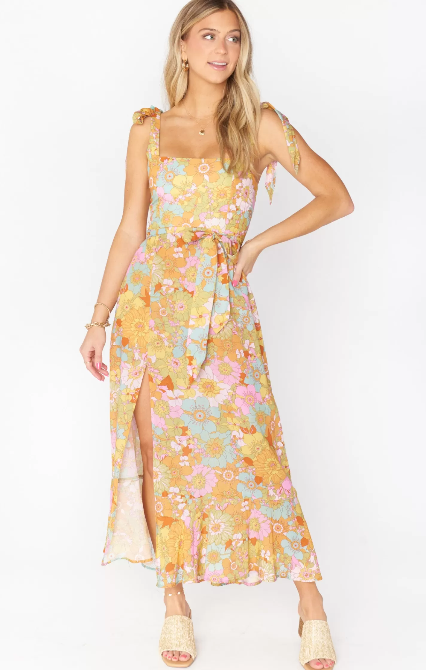 Show Me Your Mumu Claire Midi Dress