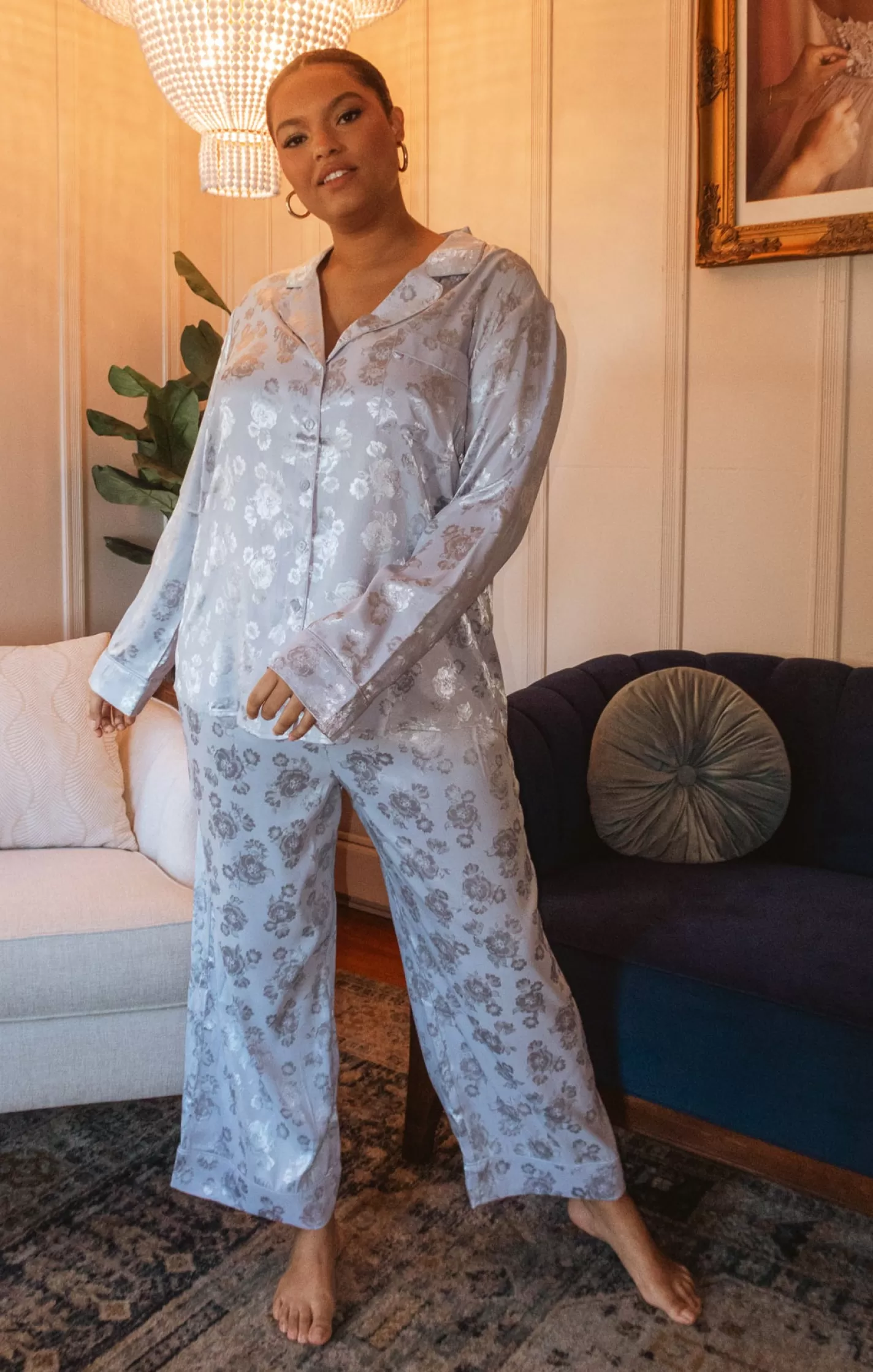 Show Me Your Mumu Classic Cropped PJ Set