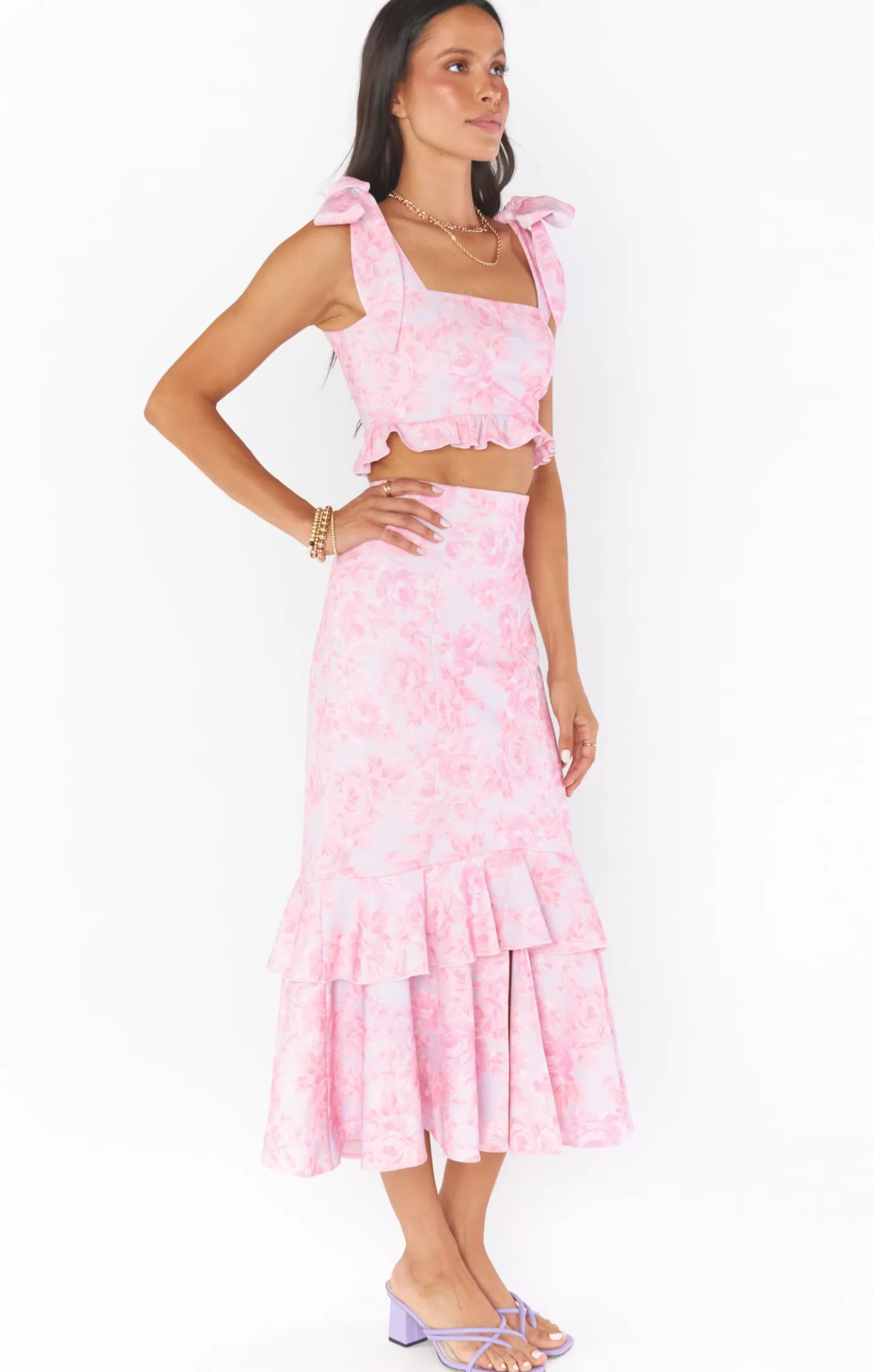 Show Me Your Mumu Dutchess Ruffle Skirt