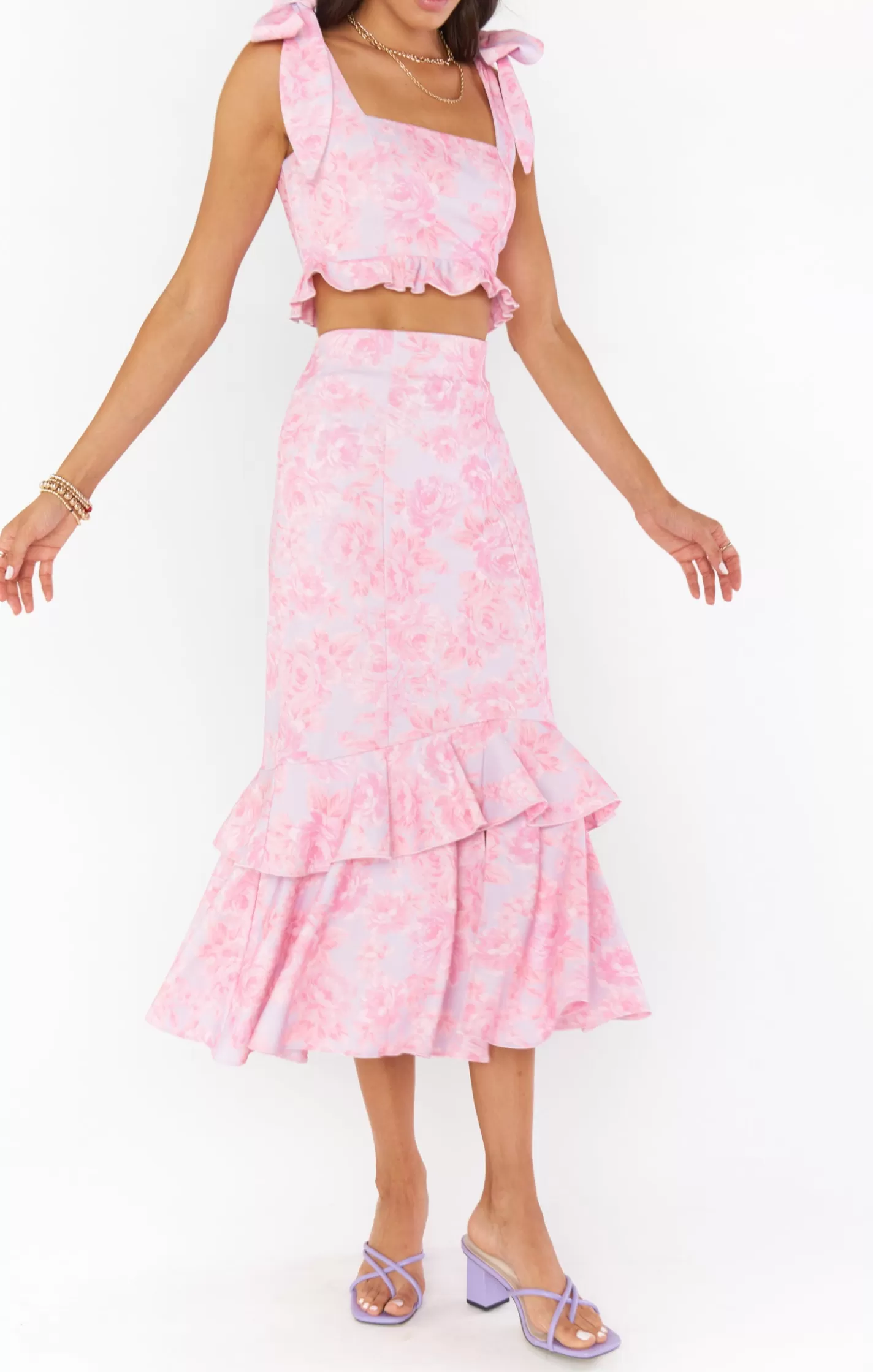 Show Me Your Mumu Dutchess Ruffle Skirt