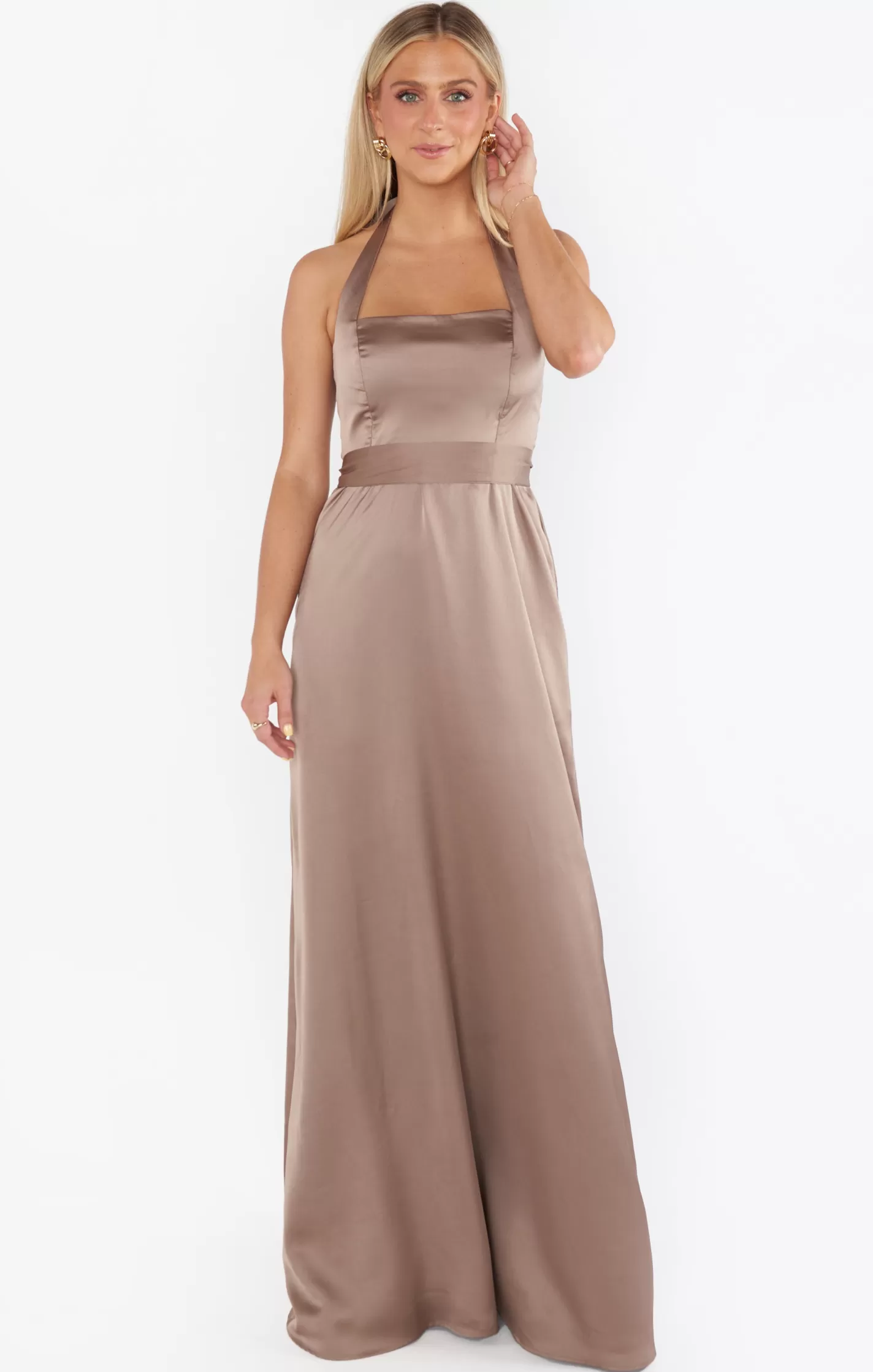 Show Me Your Mumu Hazel Halter Maxi Dress