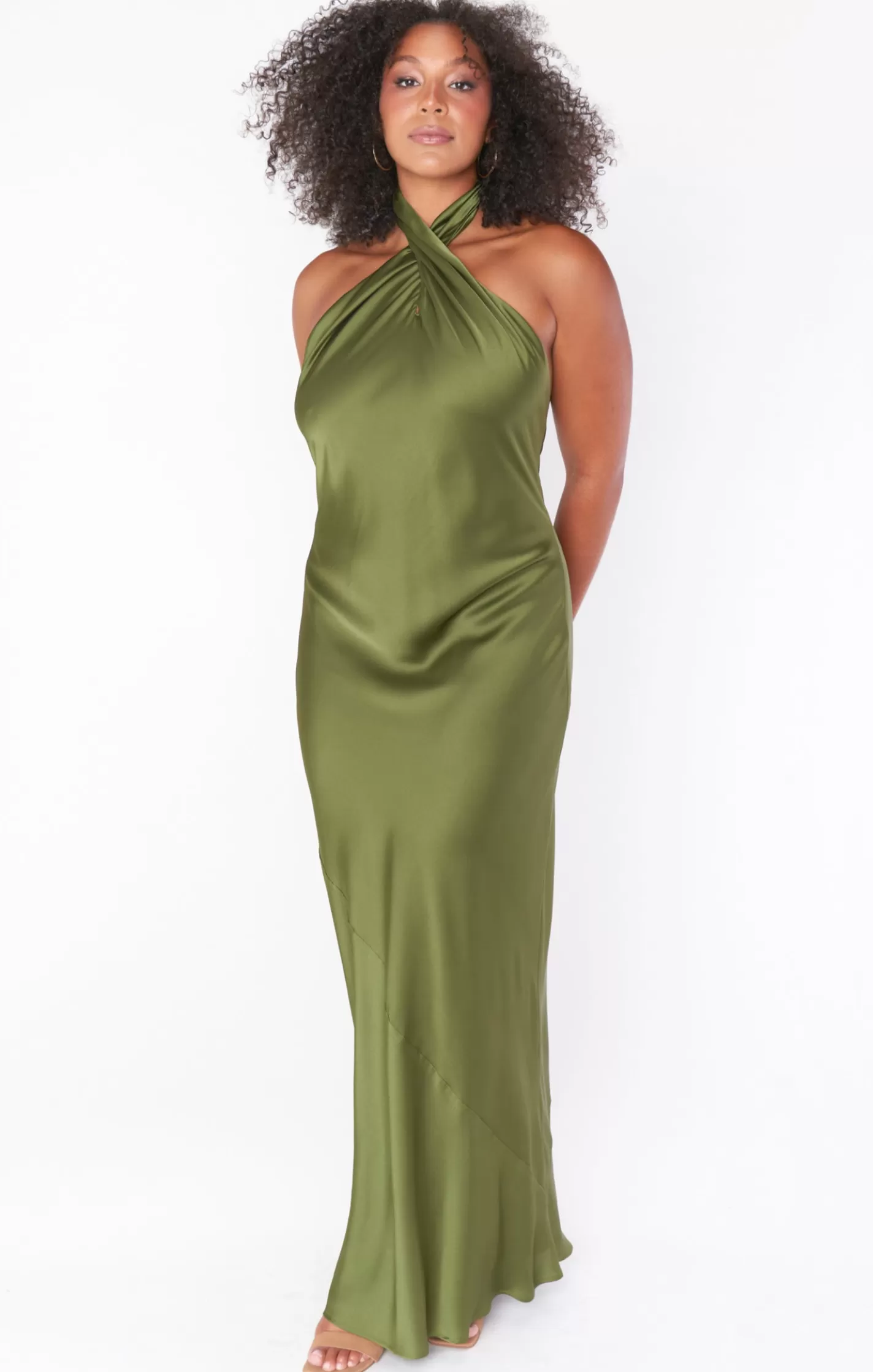 Show Me Your Mumu Jasmine Halter Maxi Dress