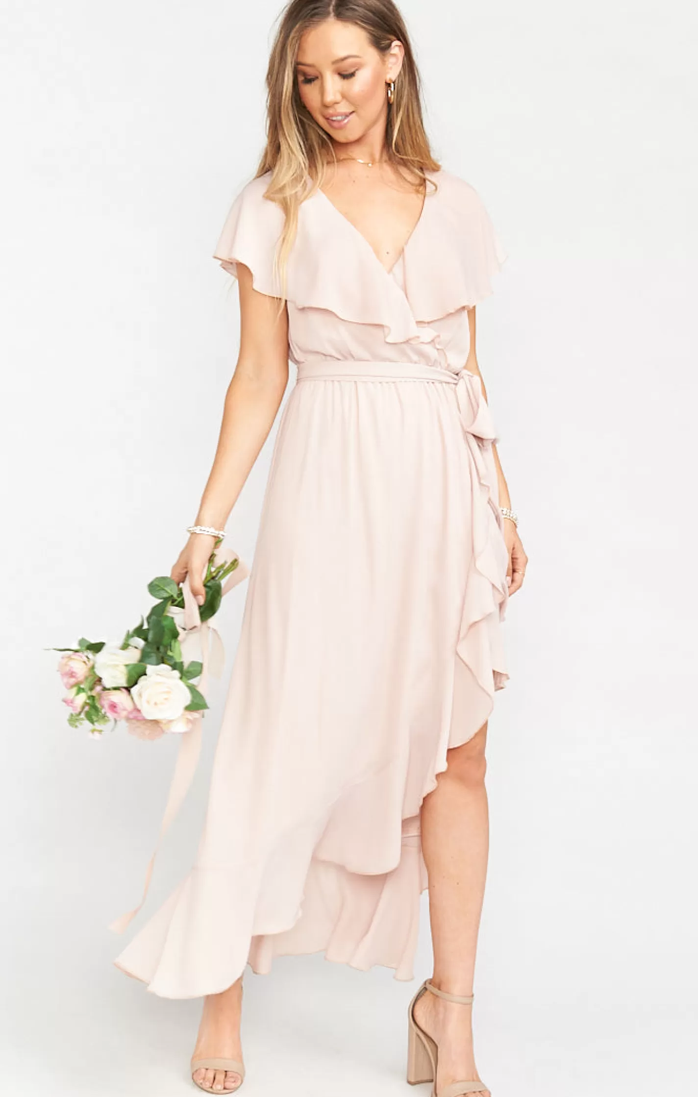 Show Me Your Mumu Jess Ruffle Midi Dress