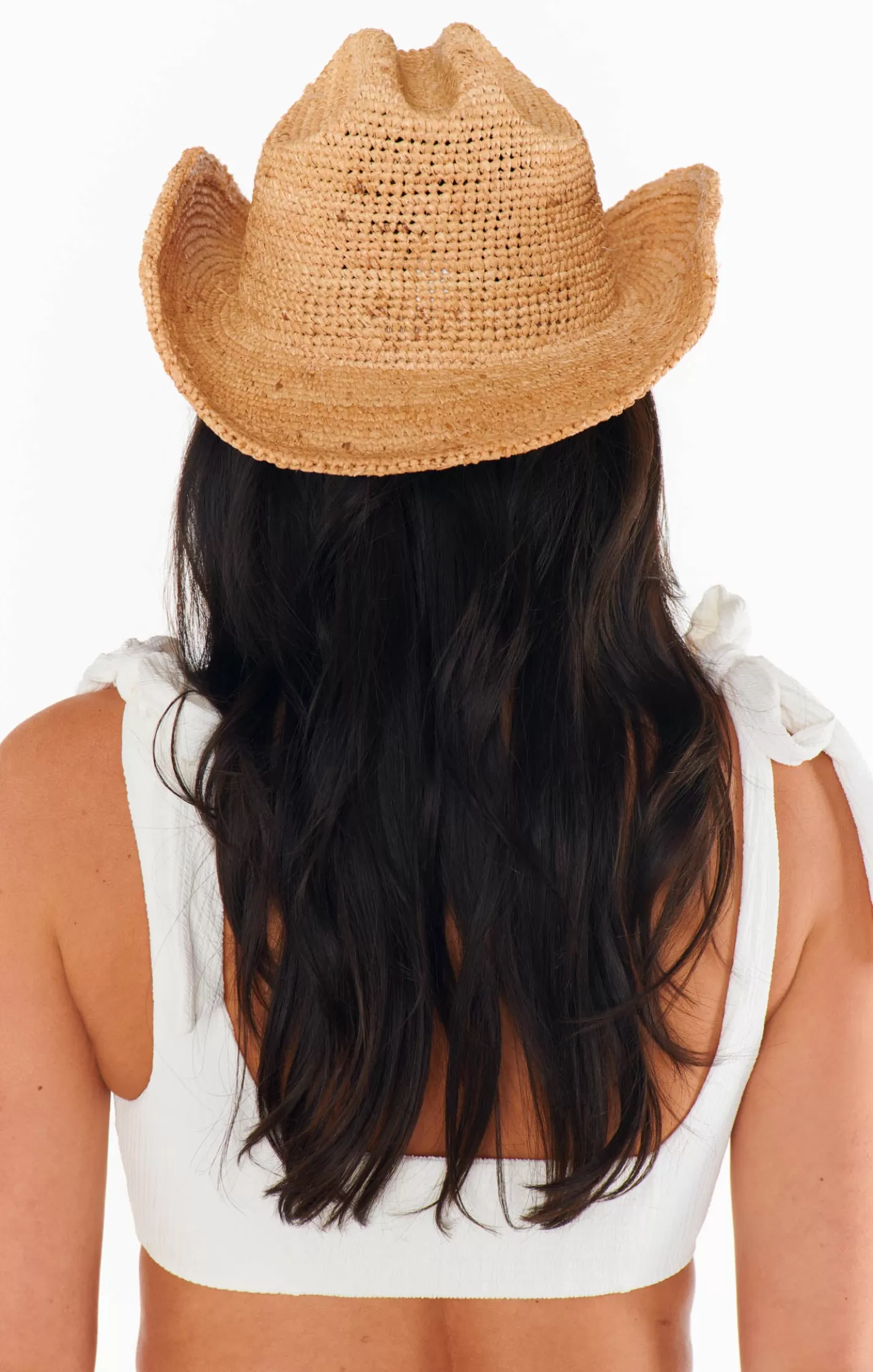 Show Me Your Mumu Lack of Color Raffia Cowboy Hat