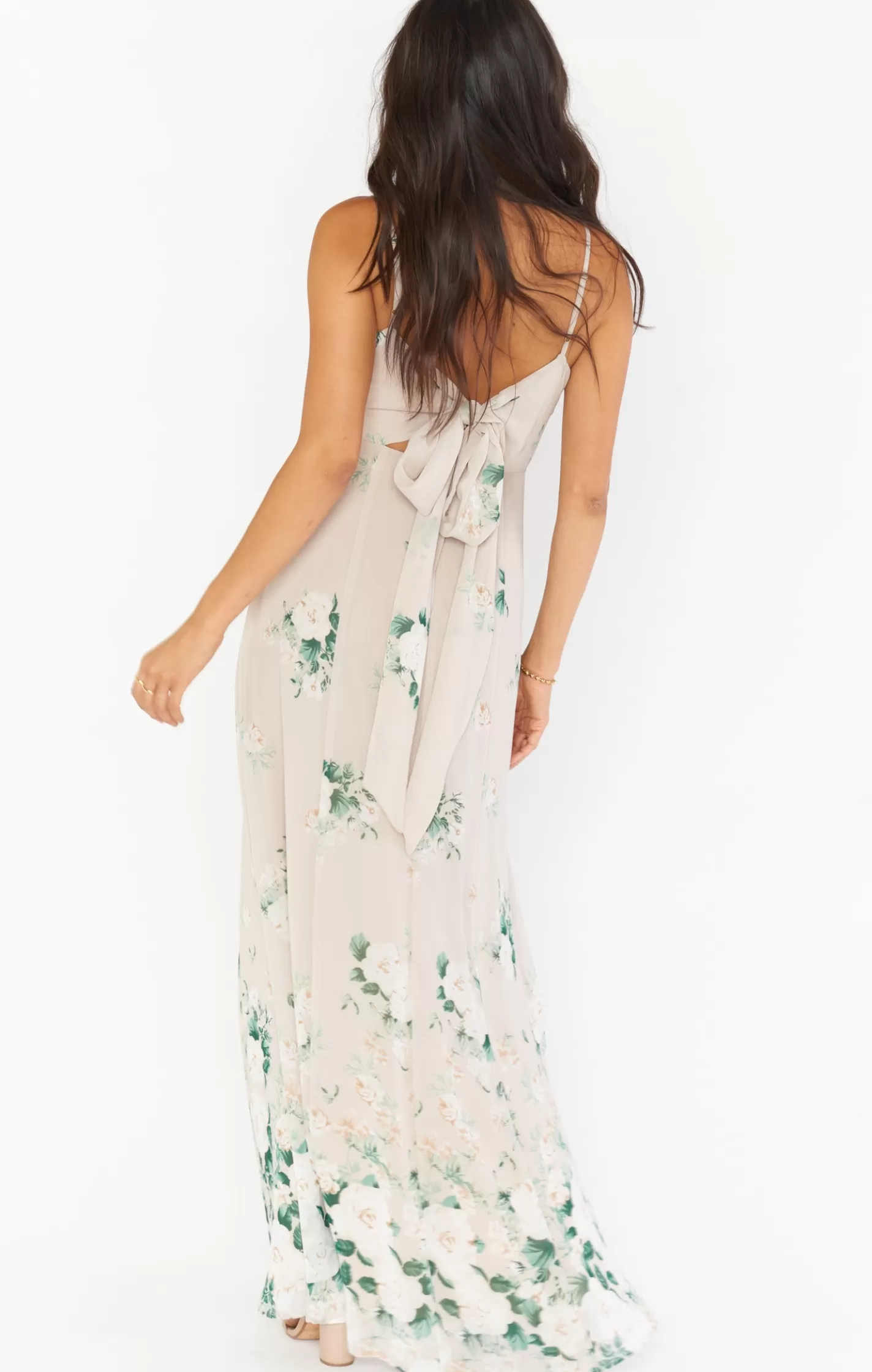 Show Me Your Mumu Lauren Tie Maxi Dress