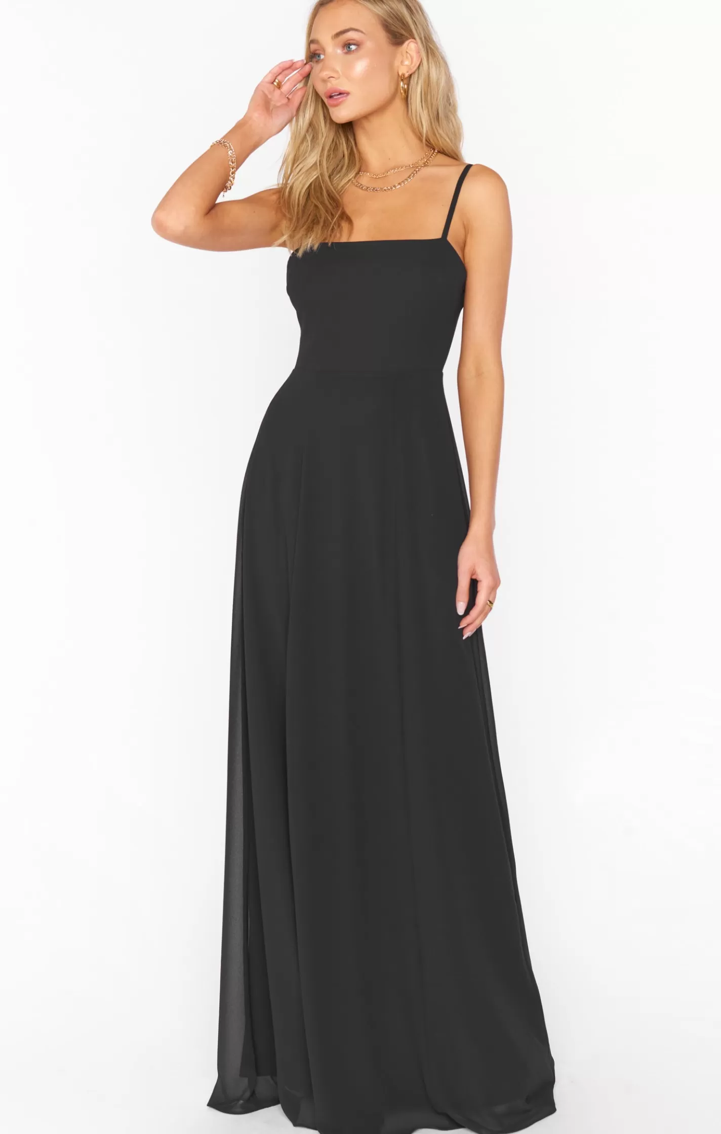 Show Me Your Mumu Lauren Tie Maxi Dress