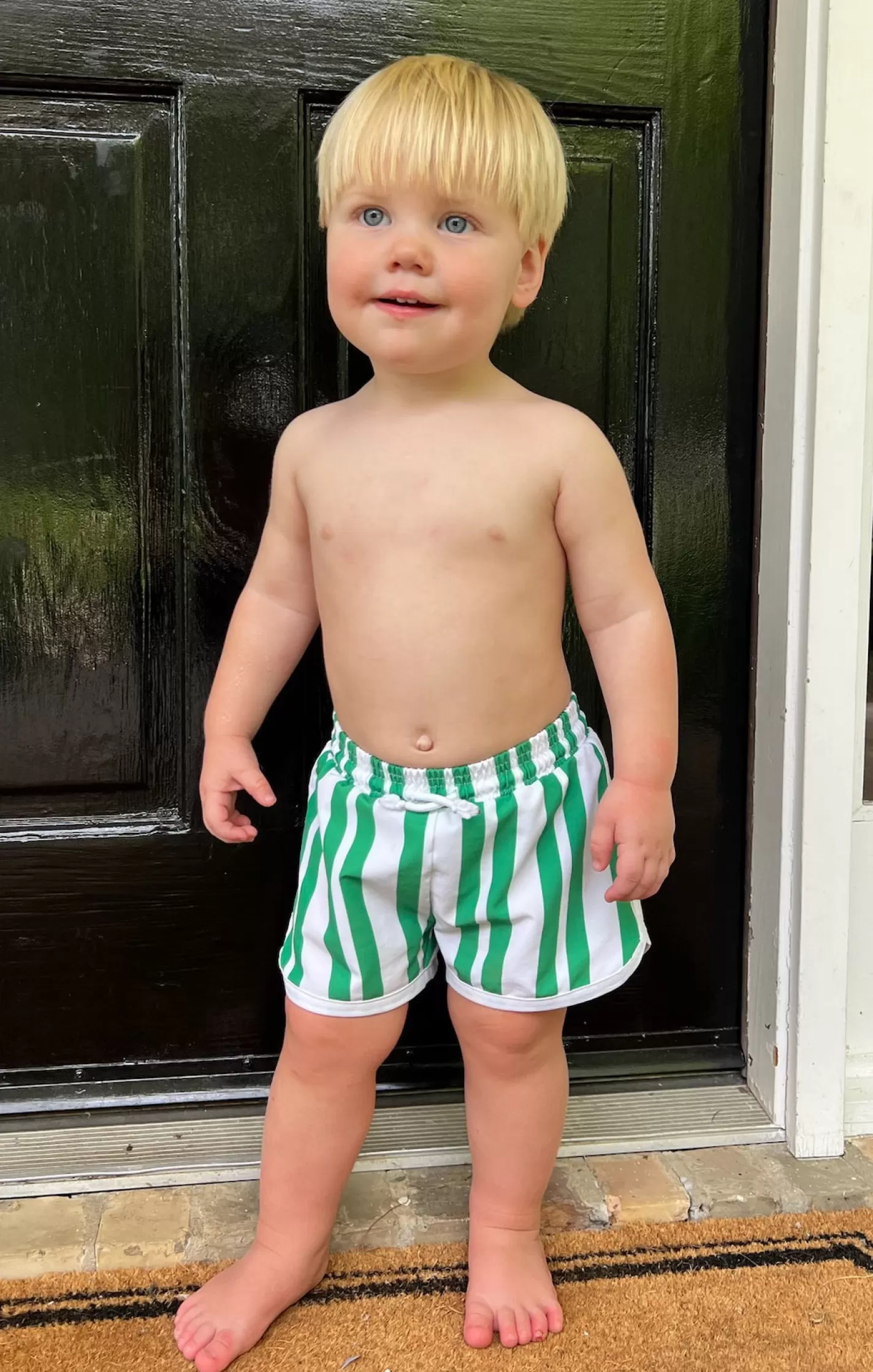 Kids Show Me Your Mumu Little Beach Bum Trunks