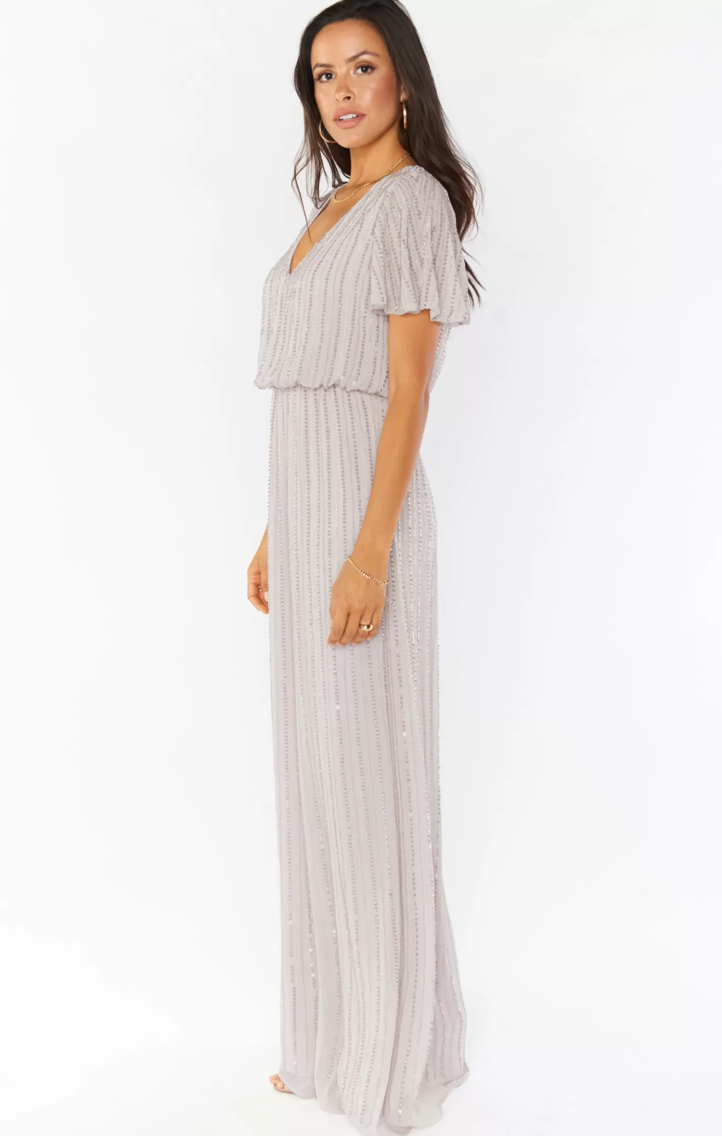 Show Me Your Mumu Michelle Flutter Maxi Dress