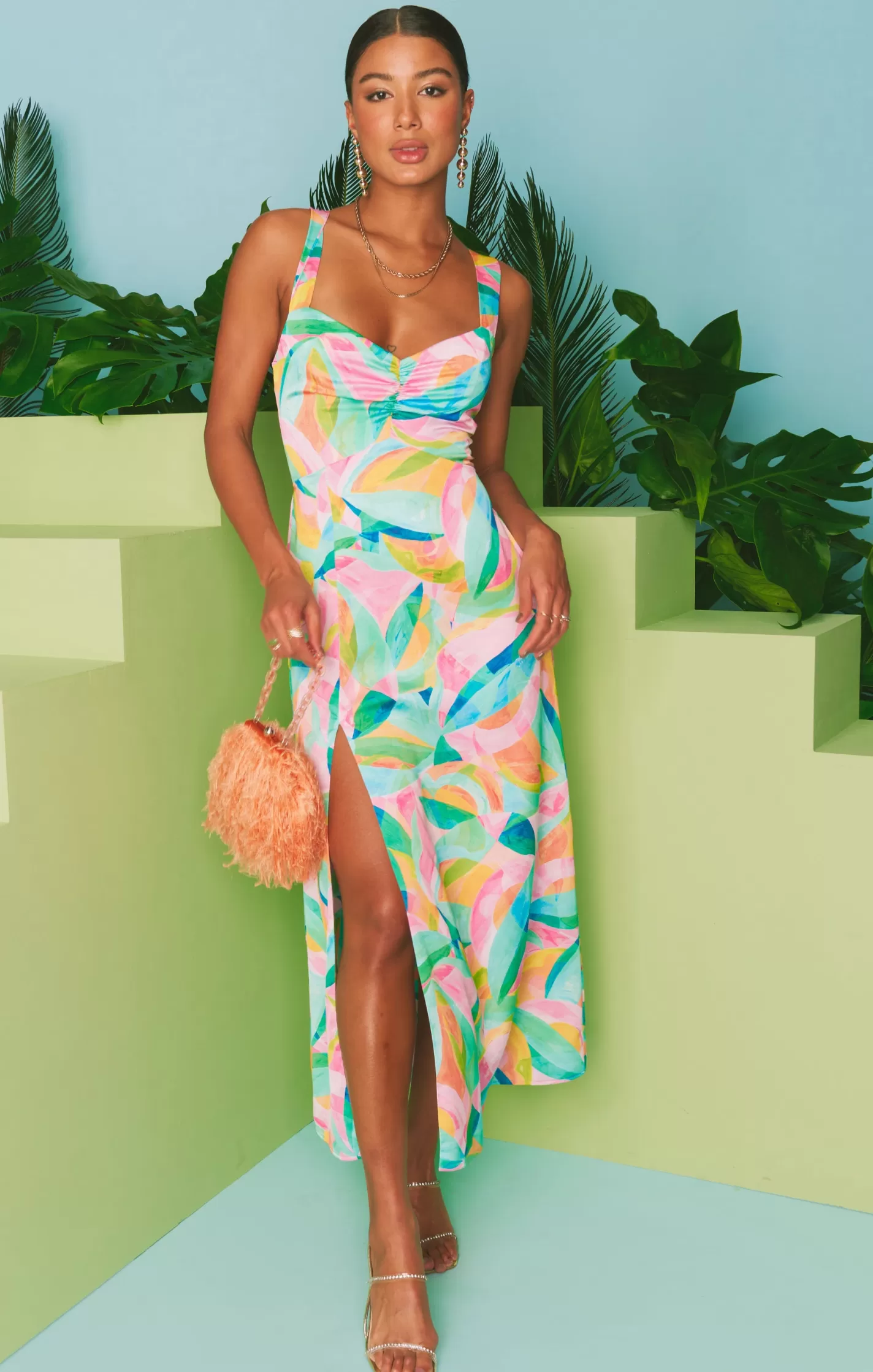 Show Me Your Mumu Mina Midi Dress