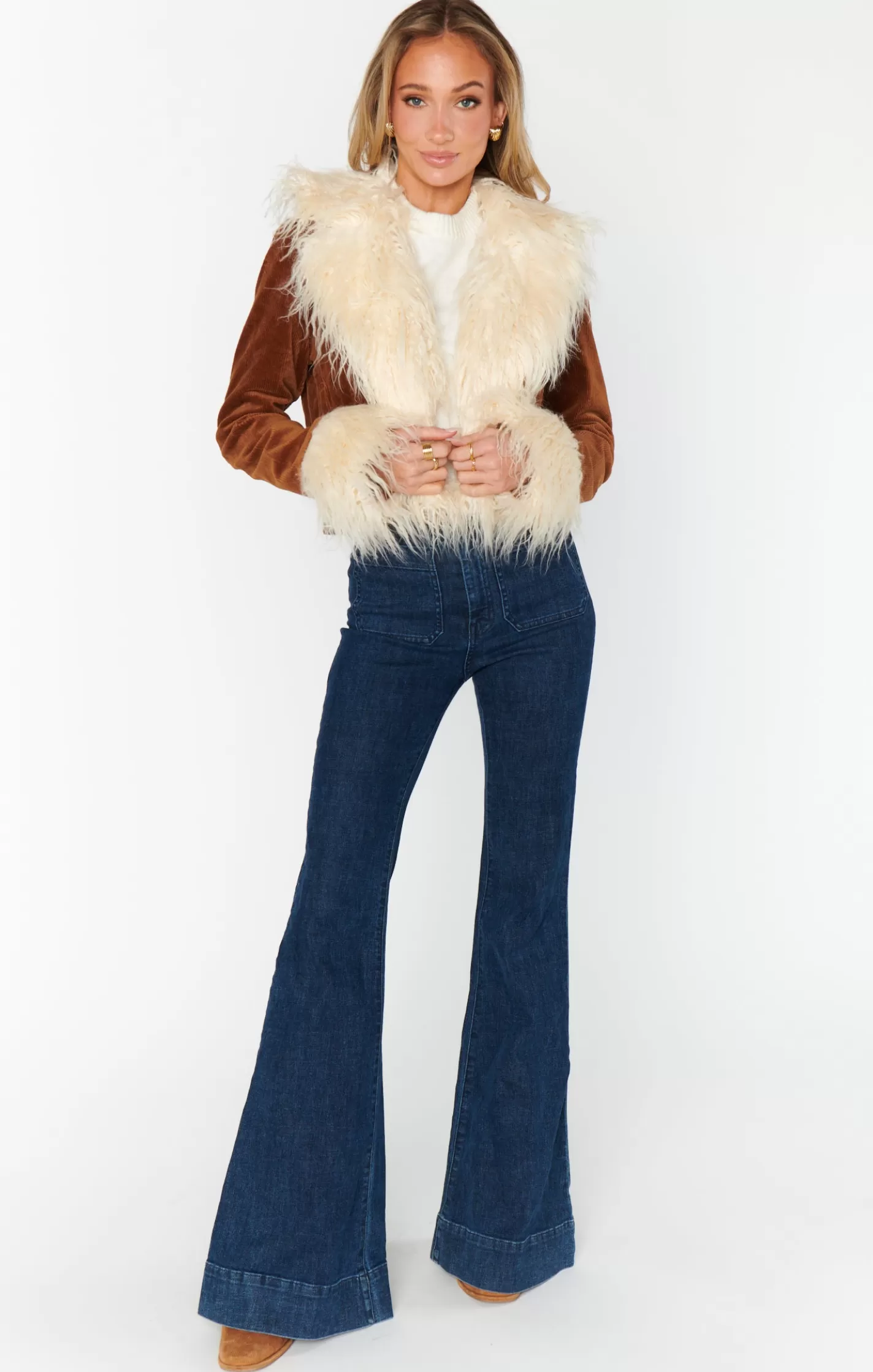 Show Me Your Mumu Penny Lane Cropped Coat