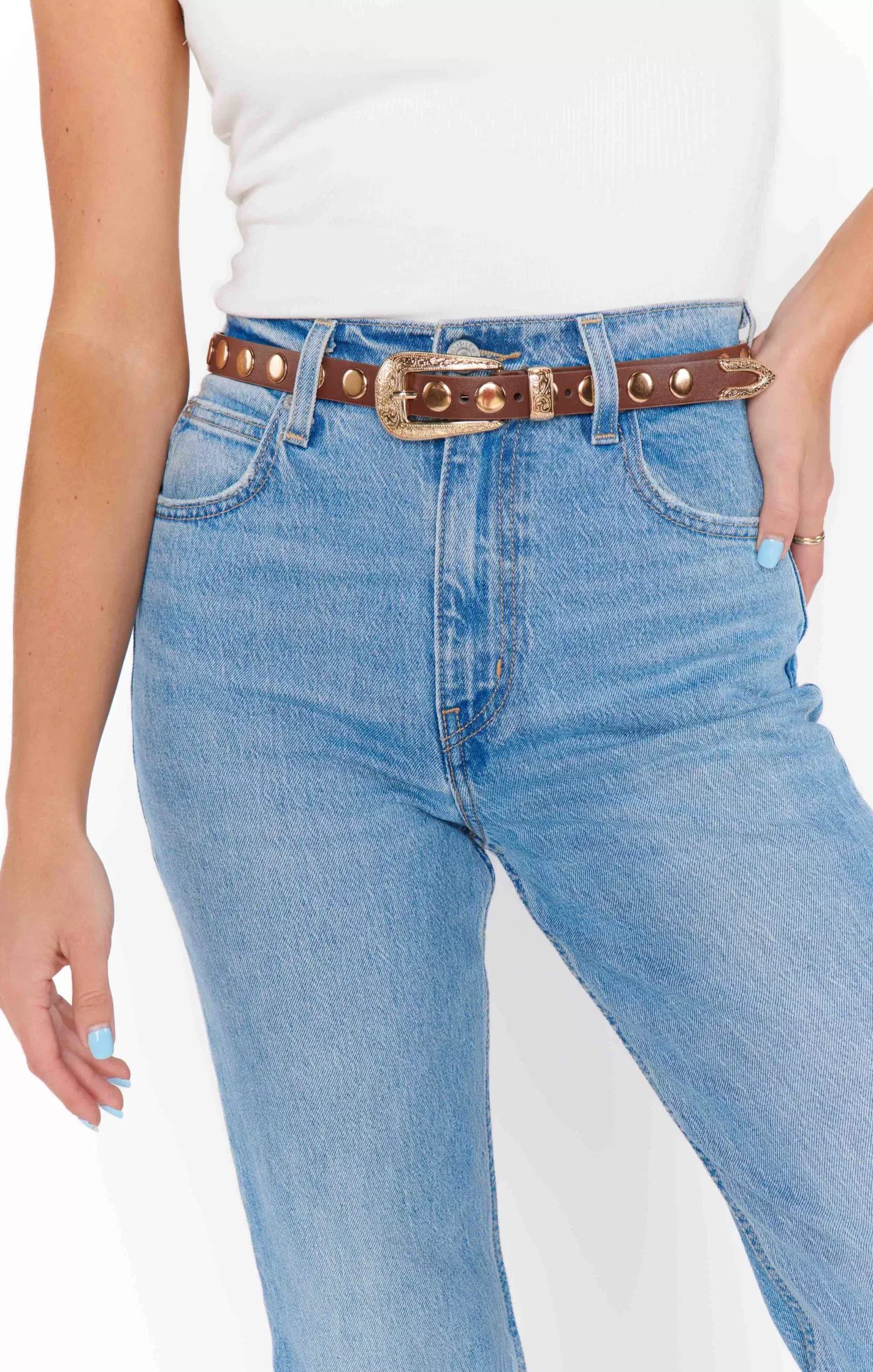 Show Me Your Mumu Petit Moments Phoenix Disco Stud Belt