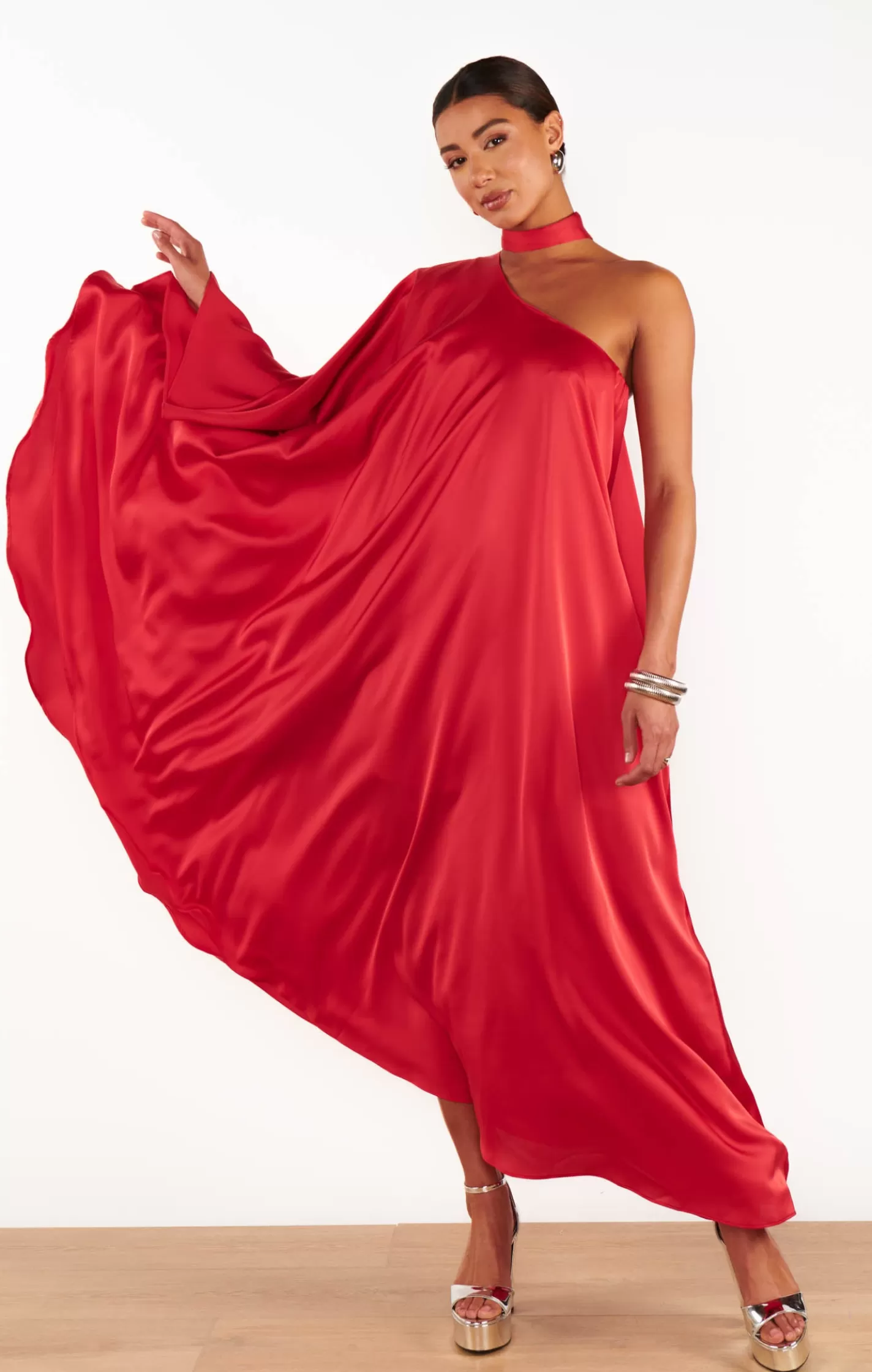 Show Me Your Mumu Rhea One Shoulder Dress