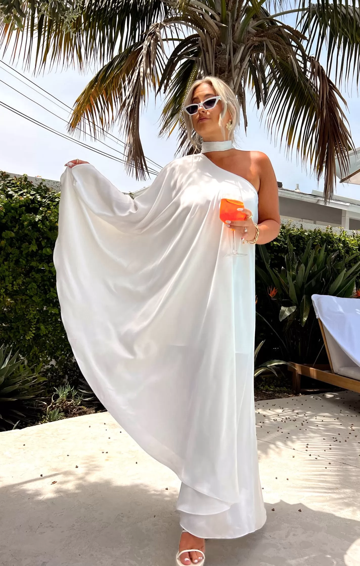 Show Me Your Mumu Rhea One Shoulder Dress