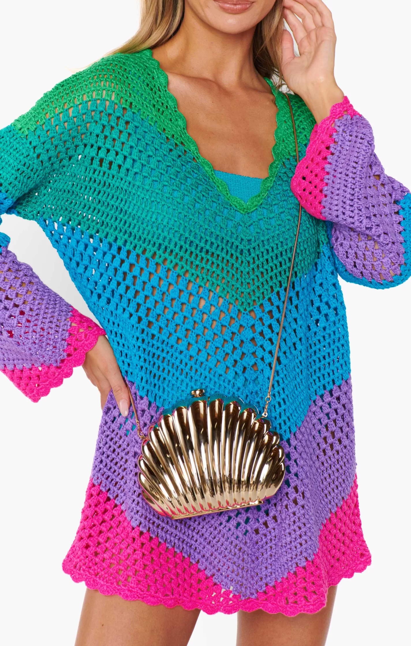 Show Me Your Mumu Scallop Bag