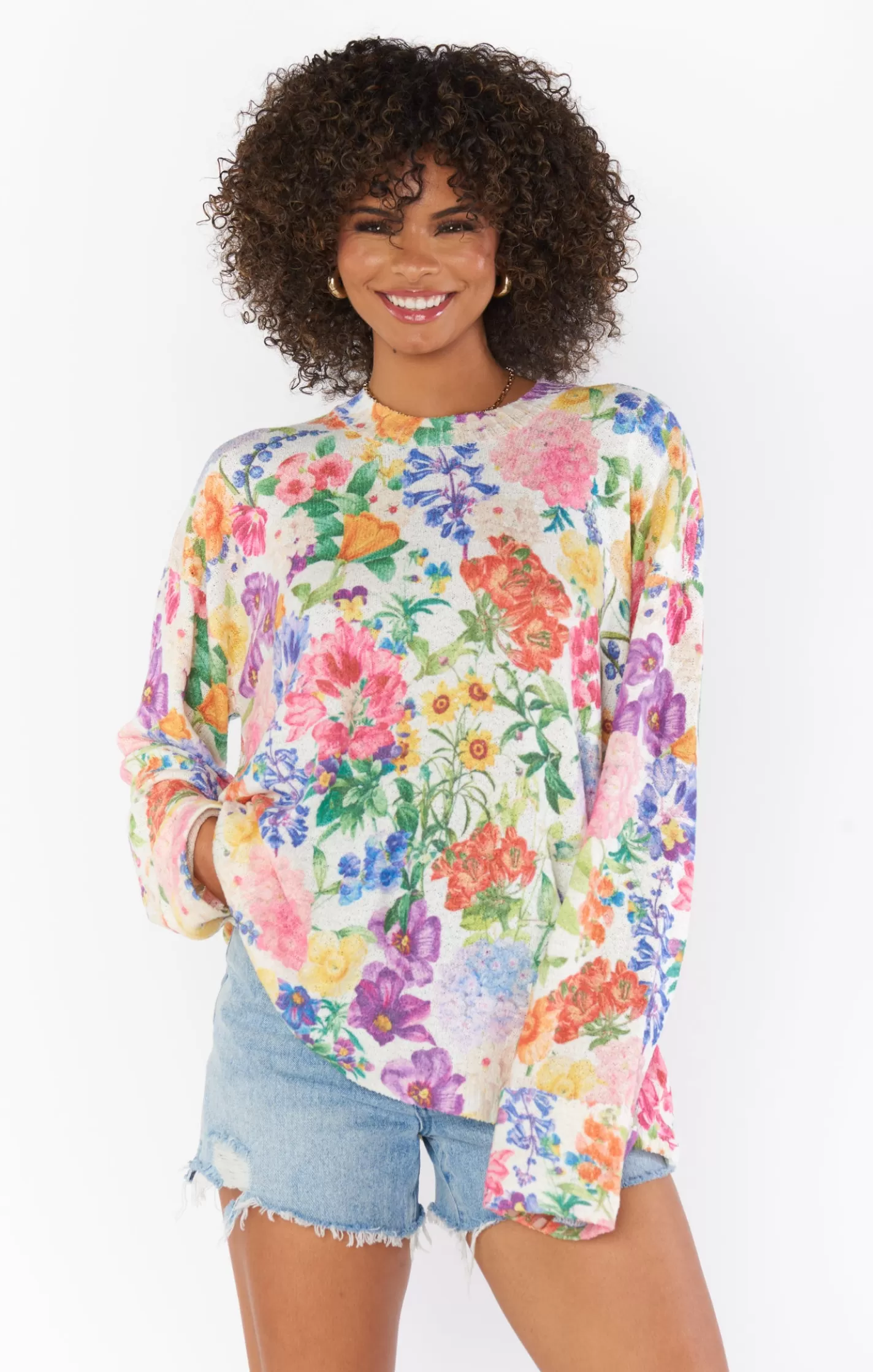 Show Me Your Mumu Sue Cuffed Tunic Sweater