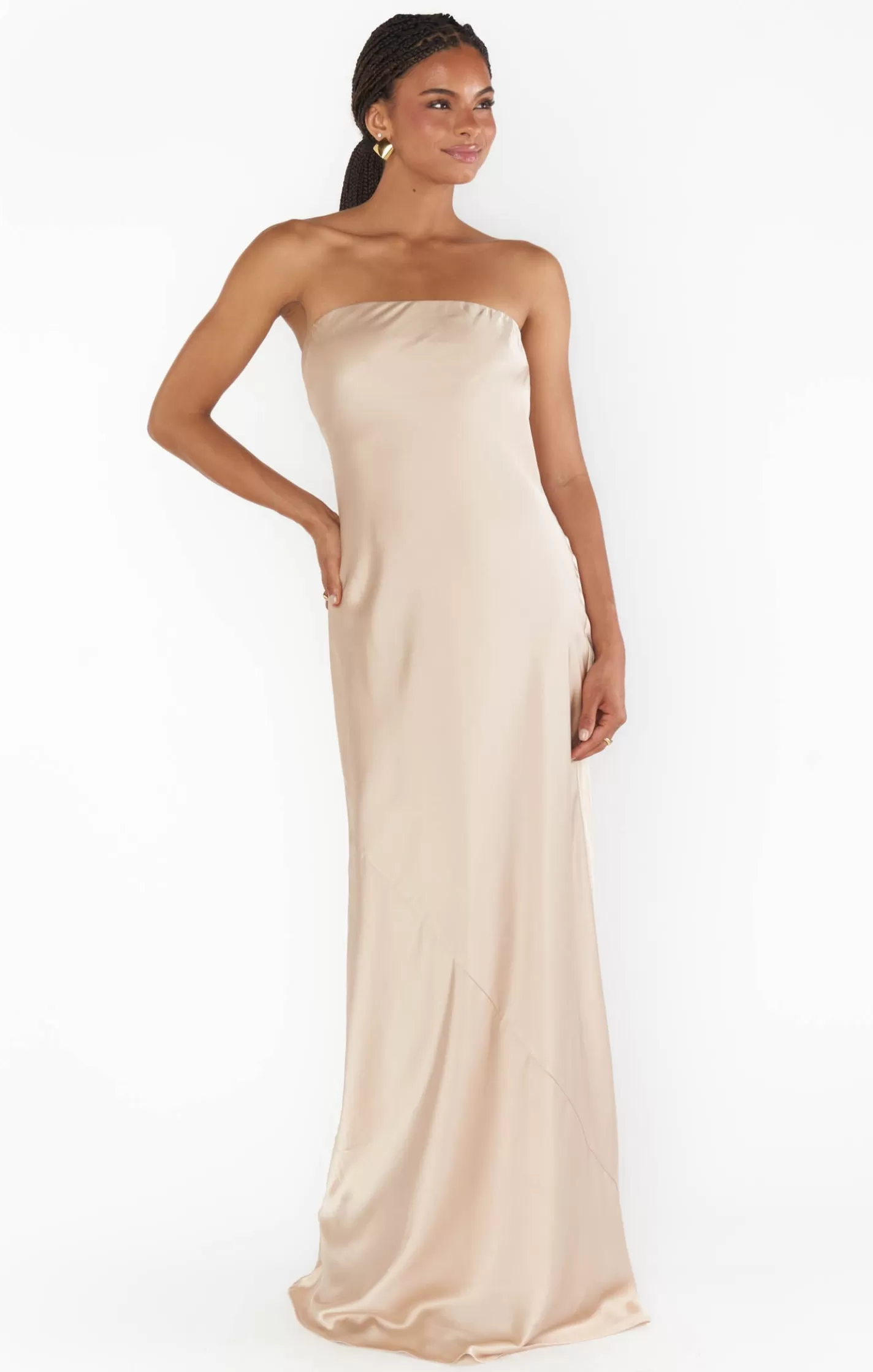 Show Me Your Mumu Taylor Tube Maxi Dress