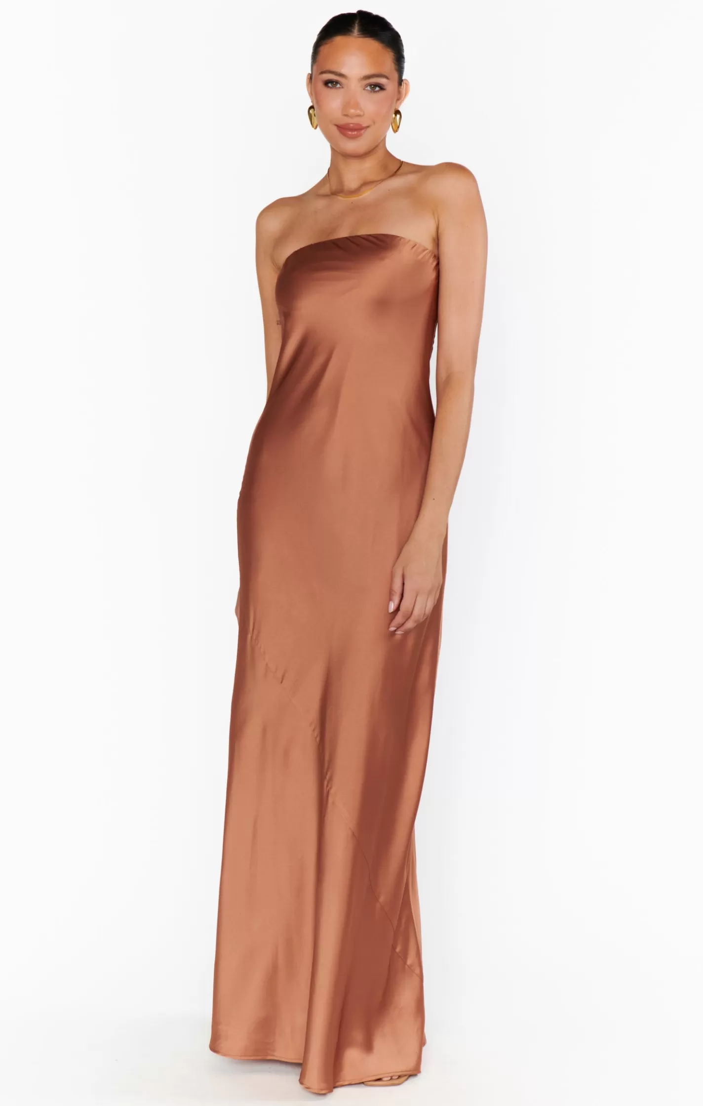 Show Me Your Mumu Taylor Tube Maxi Dress