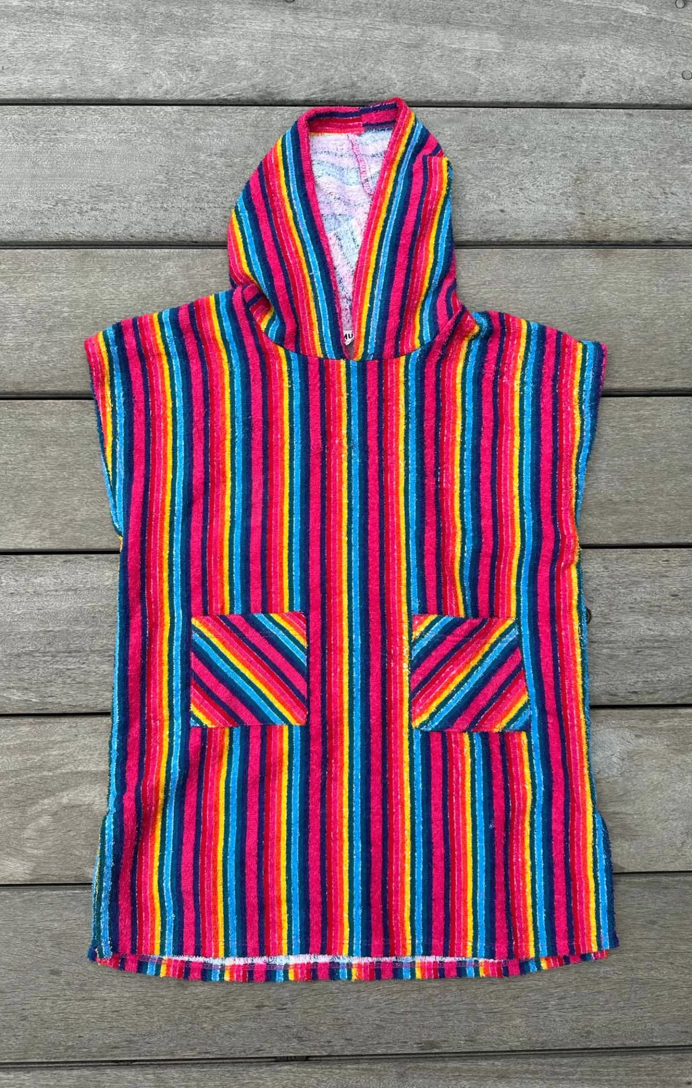 Kids Show Me Your Mumu Terry Poncho