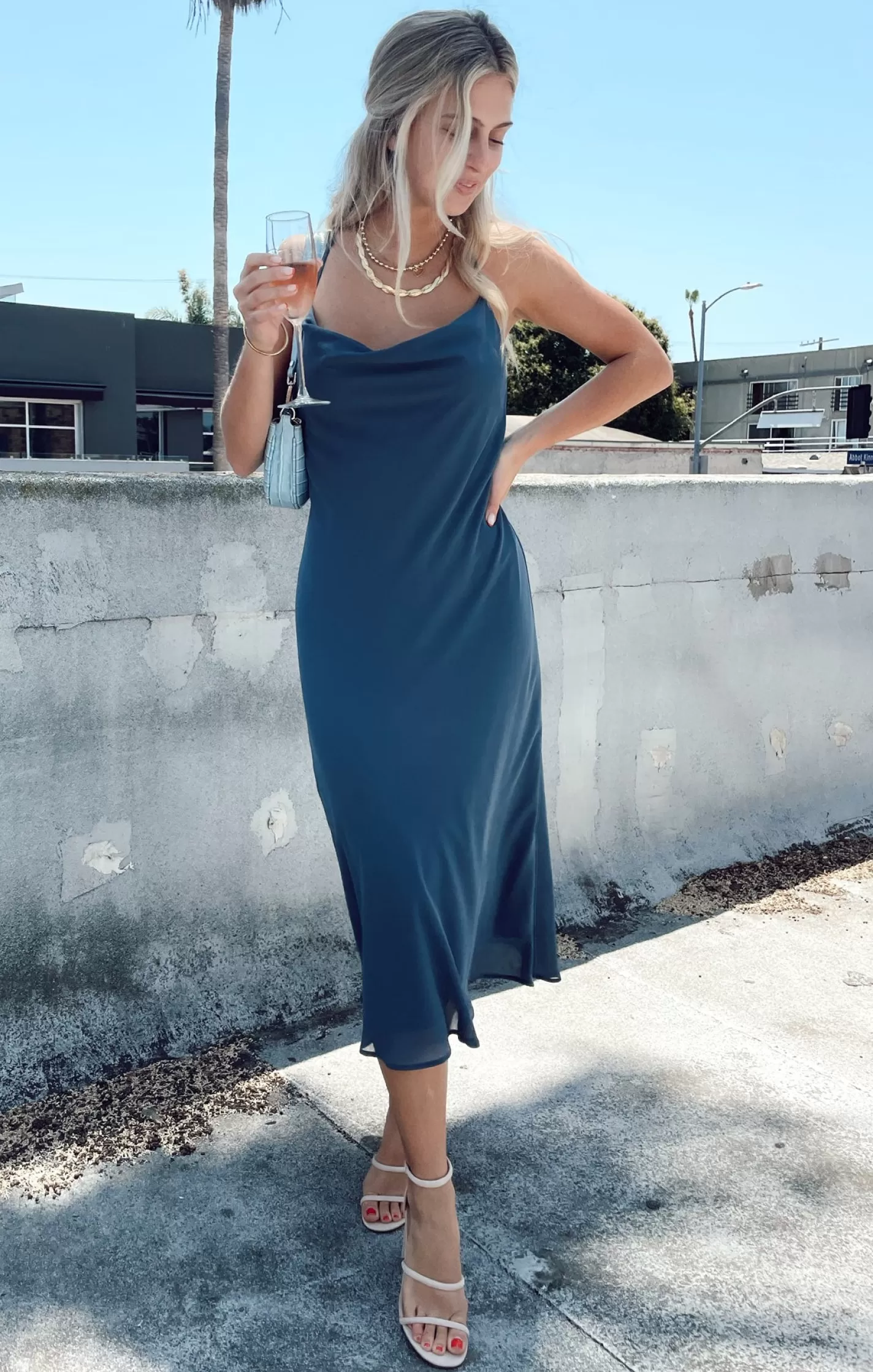 Show Me Your Mumu Verona Cowl Dress